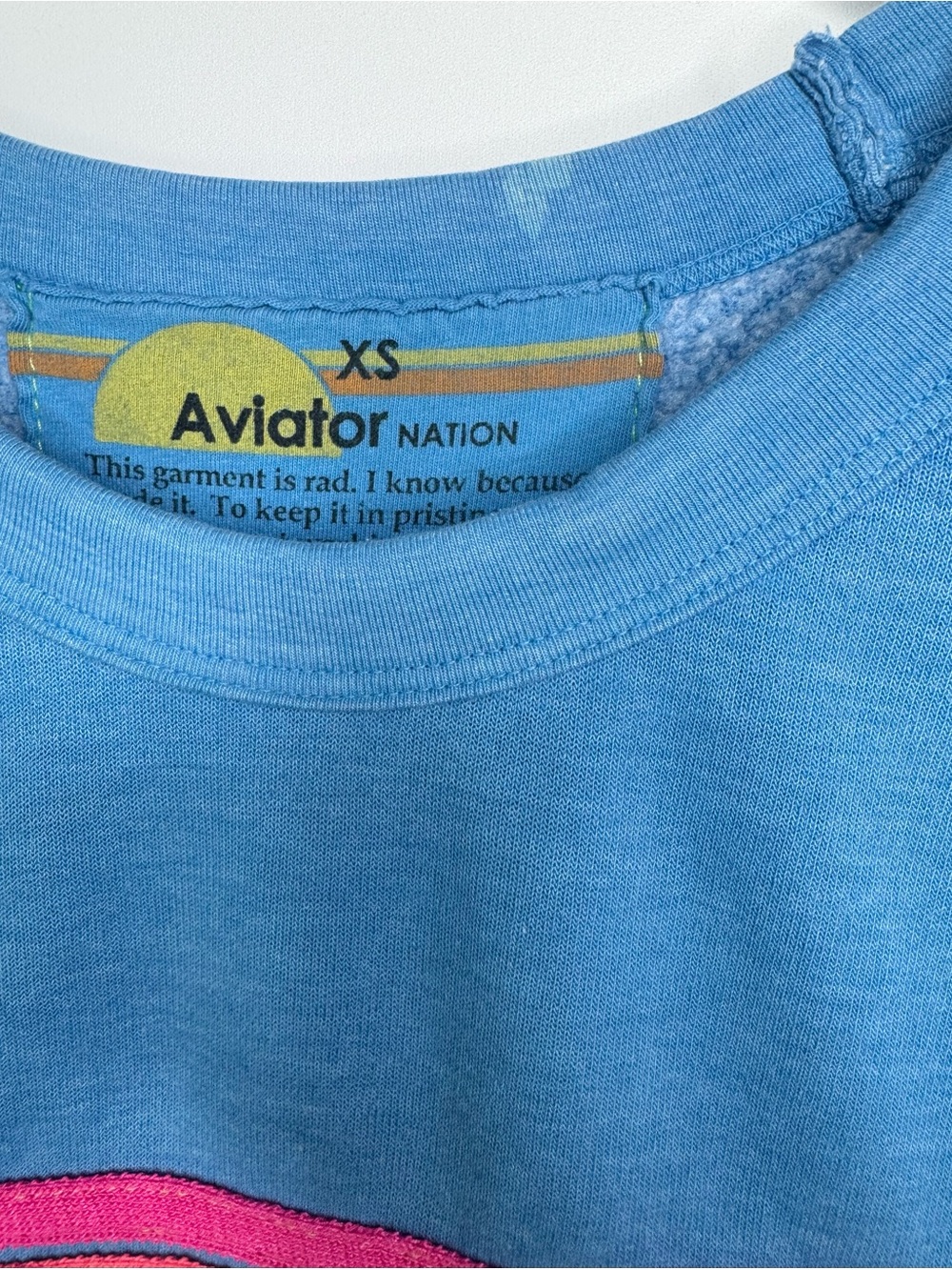 Aviator Nation 5 Stripe Crewneck Sweatshirt - Picture 6 of 16